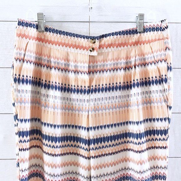 J.Crew Printed Drapey Cropped Ankle Pants - Picture 2 of 8